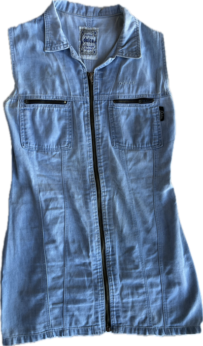 denim dress 
