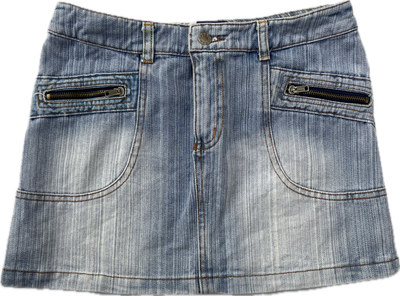 denim mini skirt t40