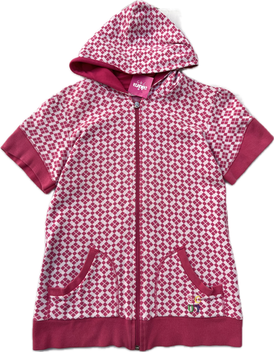 scombro zip hoodie top