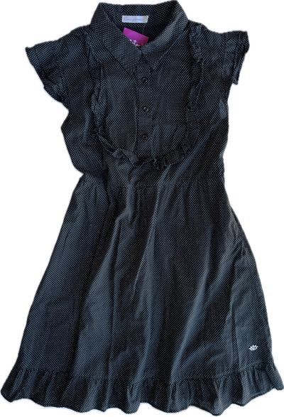 polka dots mini dress