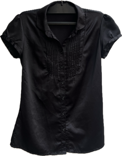 y2k office siren blouse 