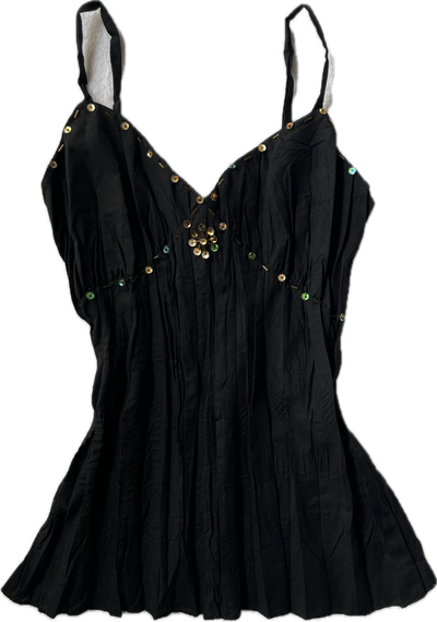 pleated tank top 