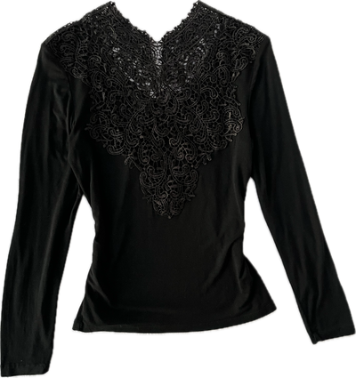 goth long sleeve top