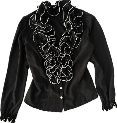 camisa black & white 