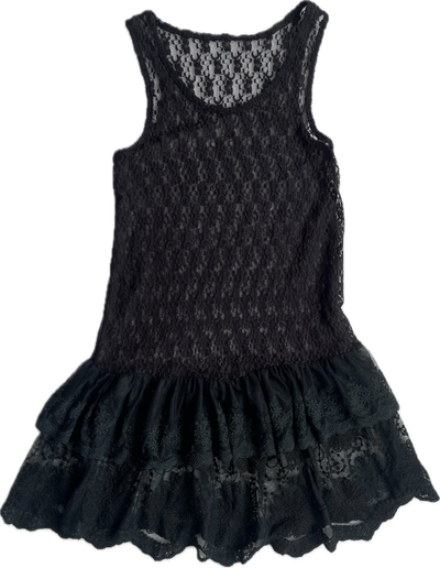 00s lace mini dress