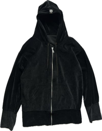 zip hoodie de terciopelo tL