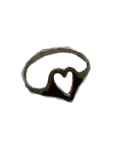 anillo corazón #2 