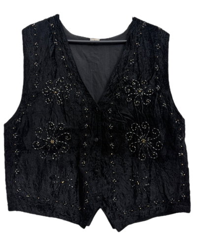 90s beaded vest