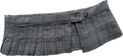 micro mini skirt upcycling 