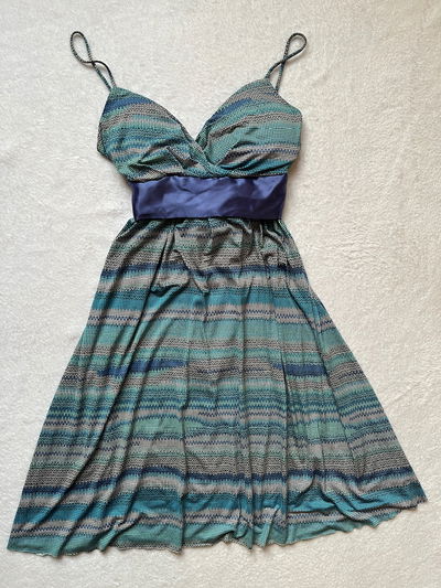 blue marine y2k dress