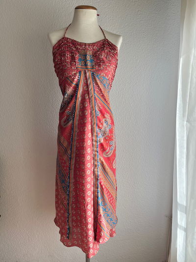 60s vibes boho dress 