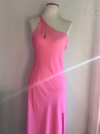 y2k barbie maxi dress