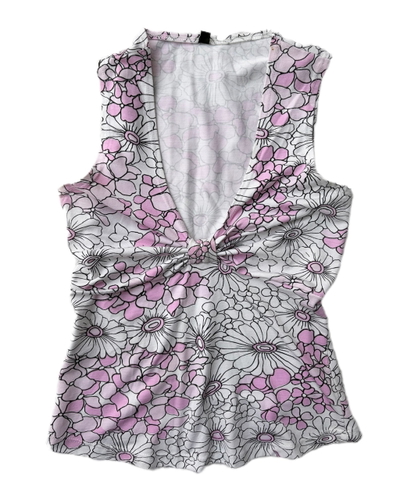  top floral 00s