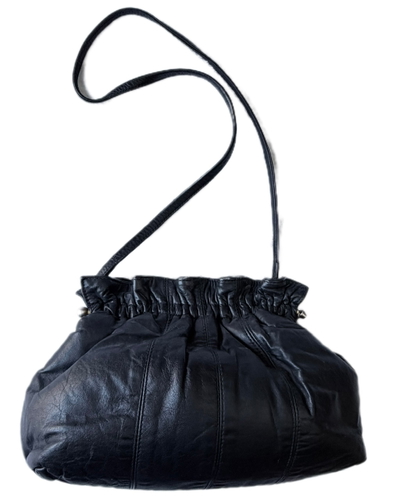 morral de cuero 