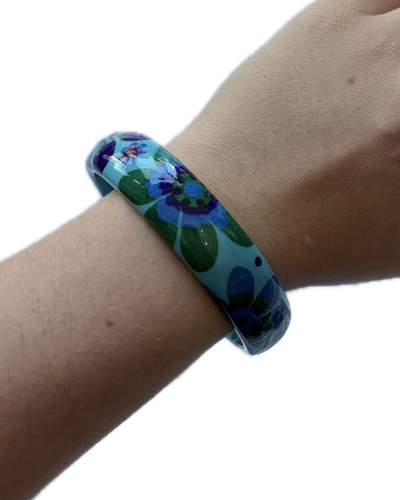 pulsera de carey celeste #1
