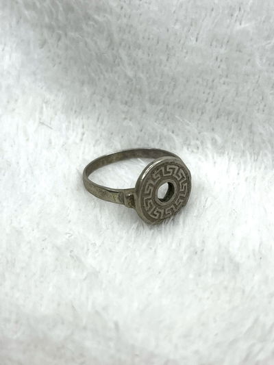 anillo medallon