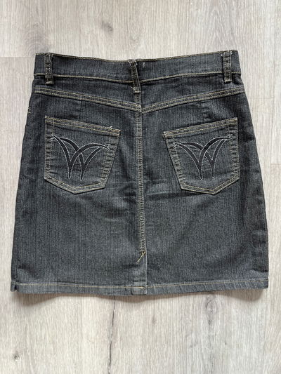 denim mini skirt t40