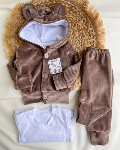 Conjunto de corderoy
