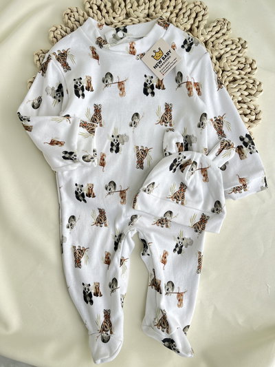 Enterito estampado solo talle 3