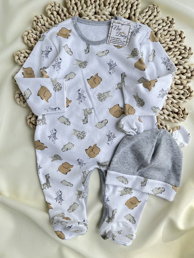 Enterito estampado solo talle 2