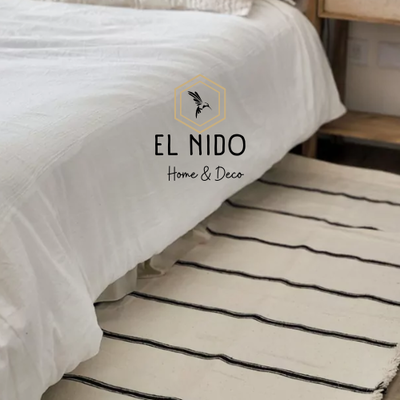 MANTA RUSTICA DE ALGODÓN 100X150CM