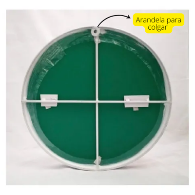 ESPEJO CIRCULAR INDUSTRIAL NEGRO  70 CM