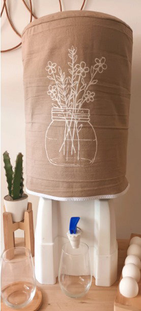 FUNDA BIDON EN TUSOR 20 LTS