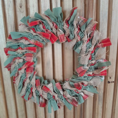 CORONA NAVIDEÑA DIÁMETRO 35/40CM