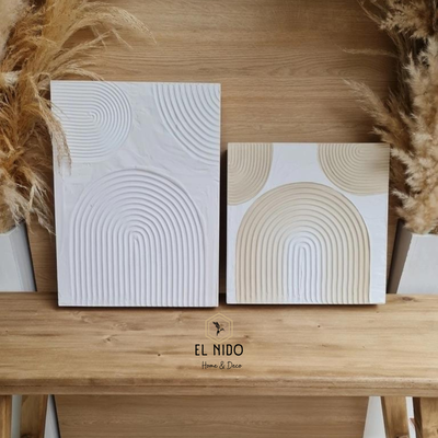 CUADRO TEXTURADO ZEN I 30X40CM