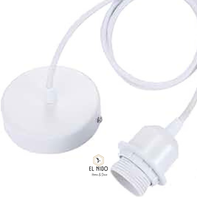 KIT ELECTRICO LAMPARAS BLANCO/NEGRO