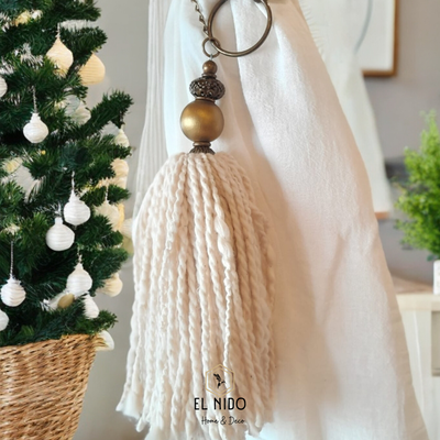 BORLA DECO SUJETA CORTINA MODELO SAFI