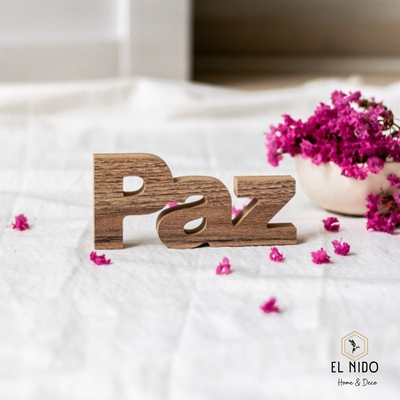 PALABRA DECO "PAZ"