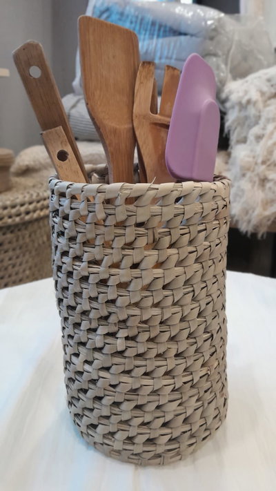 PORTA UTENSILLOS DE PALMA