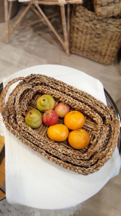 BANDEJA DE JUNCO LARGE