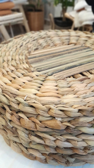 INDIVIDUALES PLATOS DE SITIO DE JUNCO 36CM