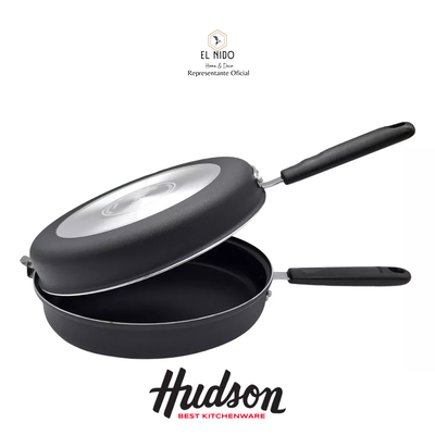 SARTEN DOBLE DE ALUMINIO C/ ANTHIADERENTE 24CM