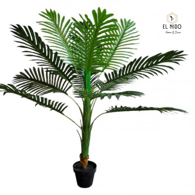 ARBOL ARTIFICIAL ARECA 100CM CON MACETA PLASTICA INCLUIDA