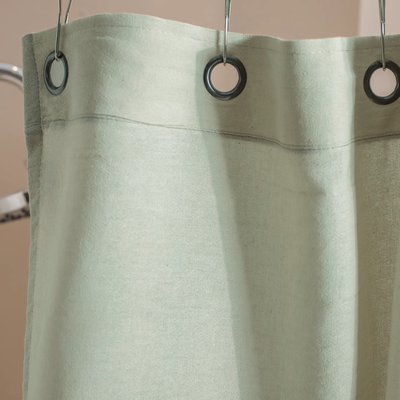 CORTINA DE BAÑO TUSOR CON OJAL