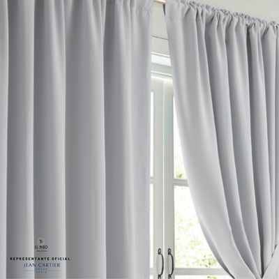 JUEGO DE CORTINAS BLACK OUT JEAN CARTIER LINEA PREMIIM PESADO