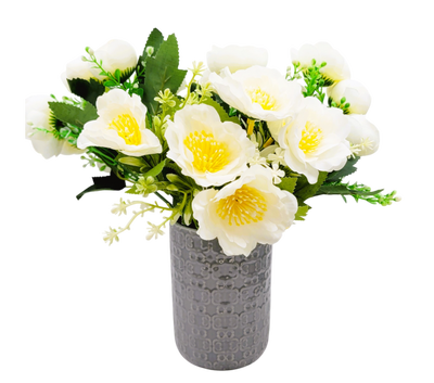 FLORERO PORTA UTENSILLOS CERÁMICA 