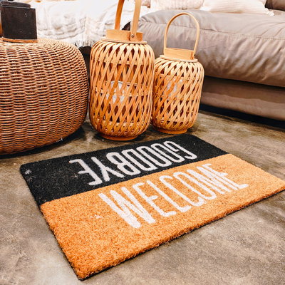 Felpudo 40 x 60 cm coco Welcome - goodbye