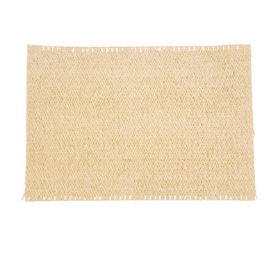 INDIVIDUAL DE FIBRAS NATURALES TRENZADAS COLOR CRUDO– 30 X 45 CM