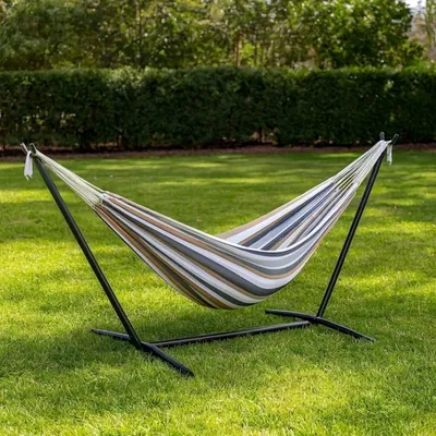 Hamaca Paraguaya Con Soporte