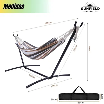 Hamaca Paraguaya Con Soporte