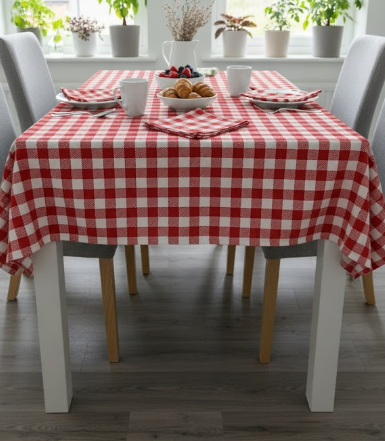 MANTEL CUADRILLE 250X150 CM