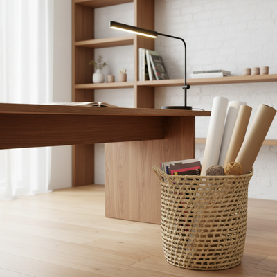 Cesto Palma y Carandillo 40x40cm