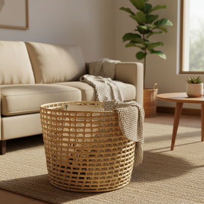 Cesto Palma y Carandillo 48x40cm