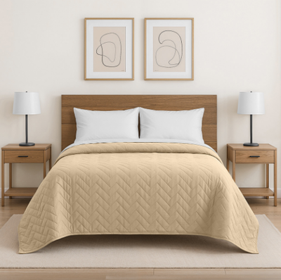 Quilt Covertor Cama 2 1/2 Arena sin Fundas de Almohada