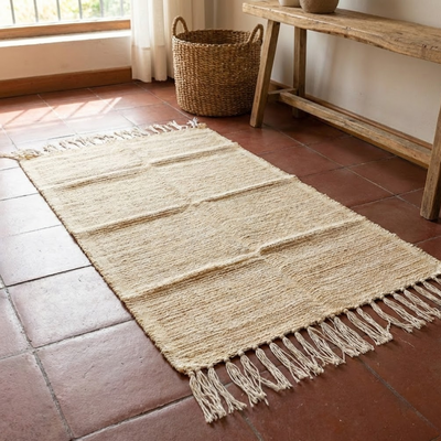Alfombras de Algodon y Simil  Yute 110x50cm