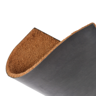 Felpudo de Coco Liso 25x75 cm para Entrada Exterior Resistente